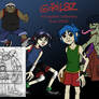 2006 Scrap Gorillaz Drawings