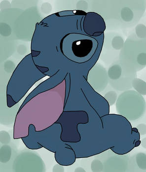 Stitch Looking Cute