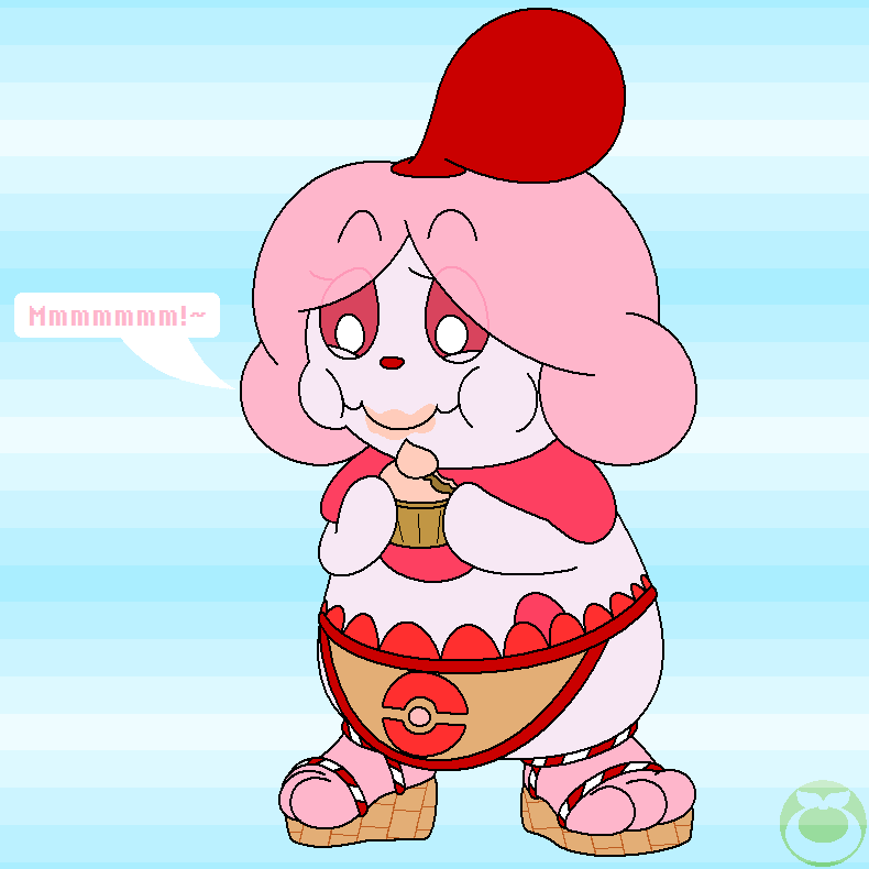 Minnie the Slurpuff Commission