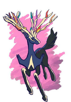 Xerneas by JinxedTarotCard