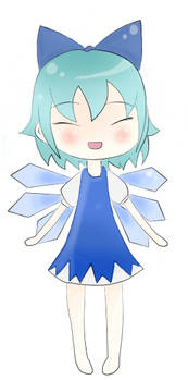 Happy Cirno - collab