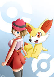 Pokemon XY Serena and Fokko
