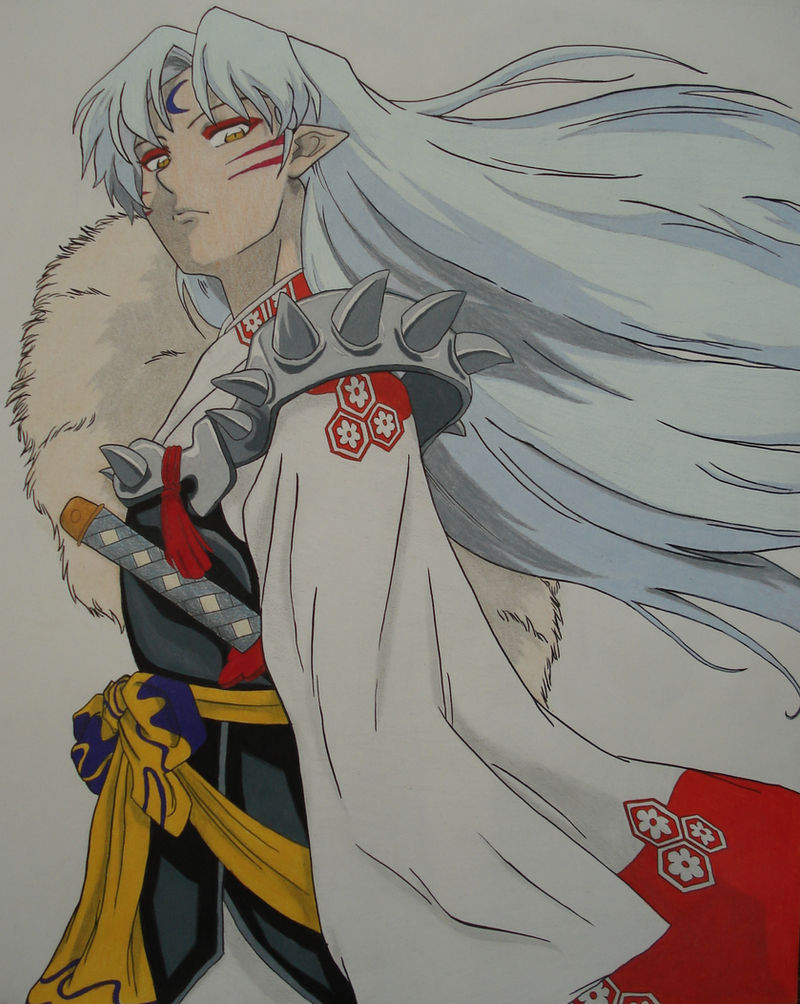 Sesshomaru's Smirk by birdewilliams
