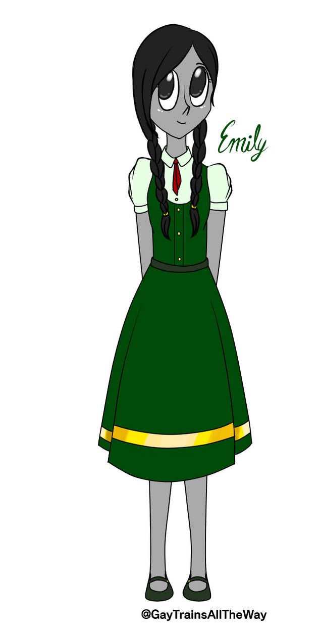 Humanized Emily by GayTrainsAllTheWay on DeviantArt