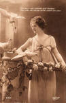 Vintage French Lady with Doves by HauntingVisionsStock