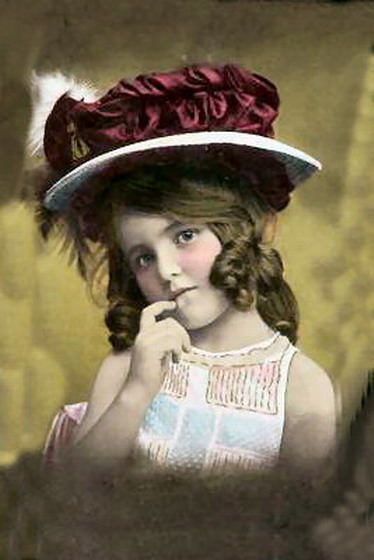 Vintage Little Girl 3