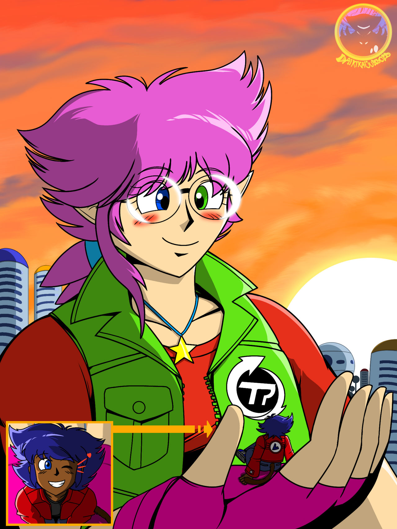 Penny and Lucas by matturbo67 on DeviantArt