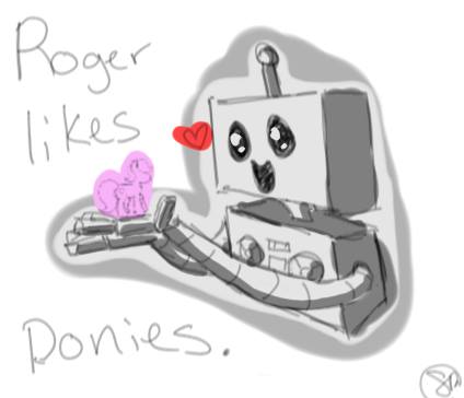Roger Likes Ponies