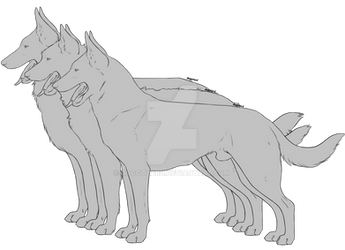 Belgian Shepherds Lineart Pack REVAMP| P2U