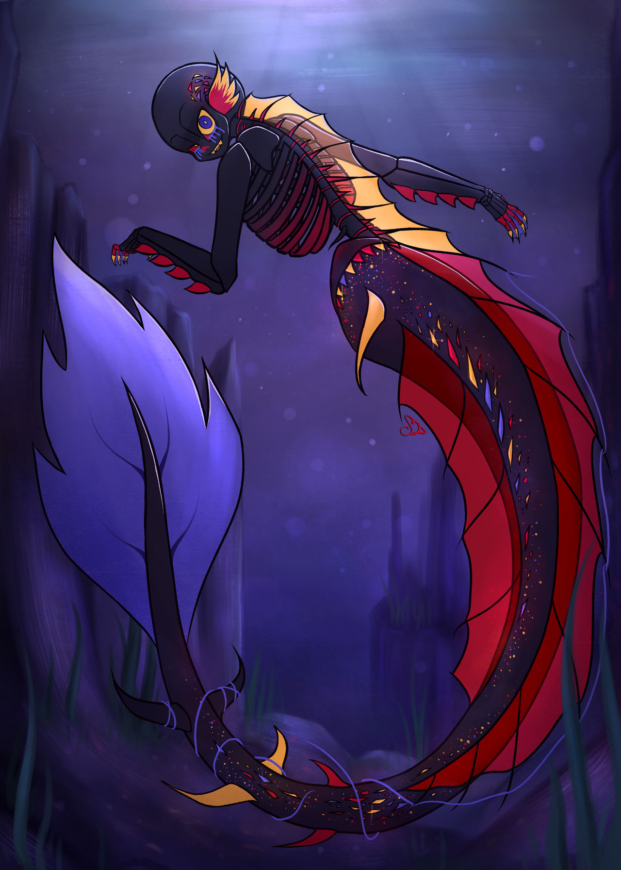 Error Fishie (Sea Monster Au) by CreepyPSo on DeviantArt