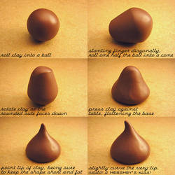 Clay Hershey Kiss Tutorial