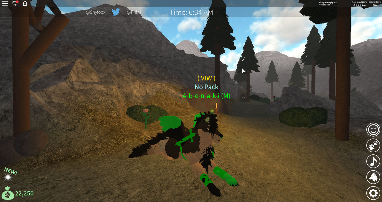 Roblox Wolves Life 3 Abenaki 2 By Dragonmagique2 On - wolves life 3 screenshot roblox