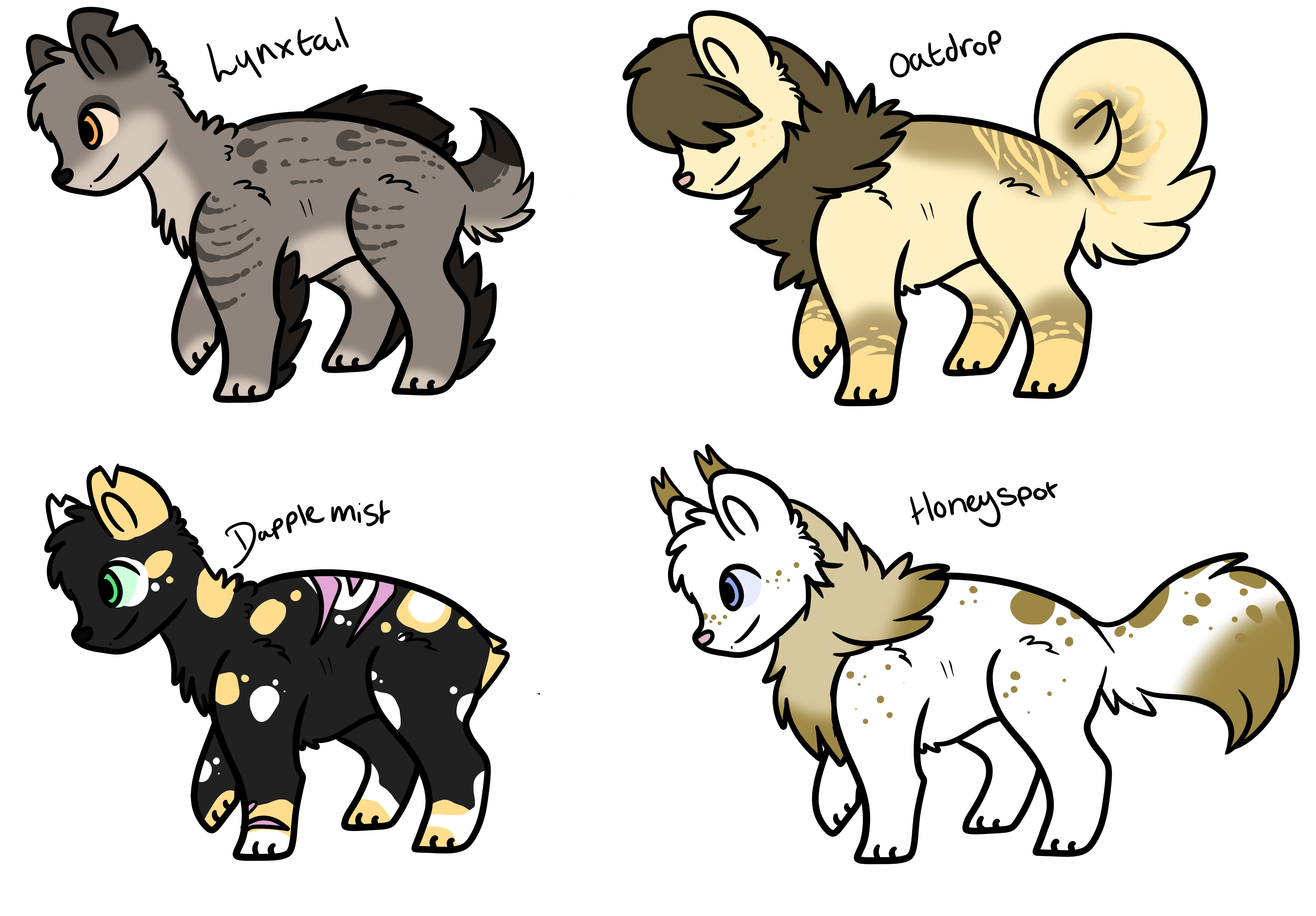 Warrior cats Adopt : Set price