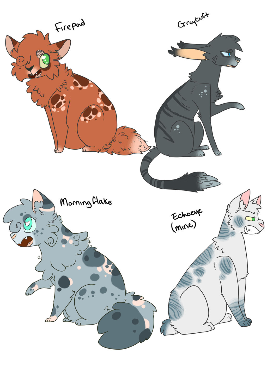 Free Warrior cats Adopts