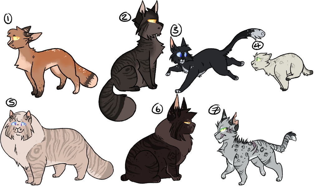 Two-Clans || Free Adopts by Buff-Spud on DeviantArt