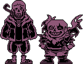 Pixilart - FELLTALE Sans battle by SM4sh05