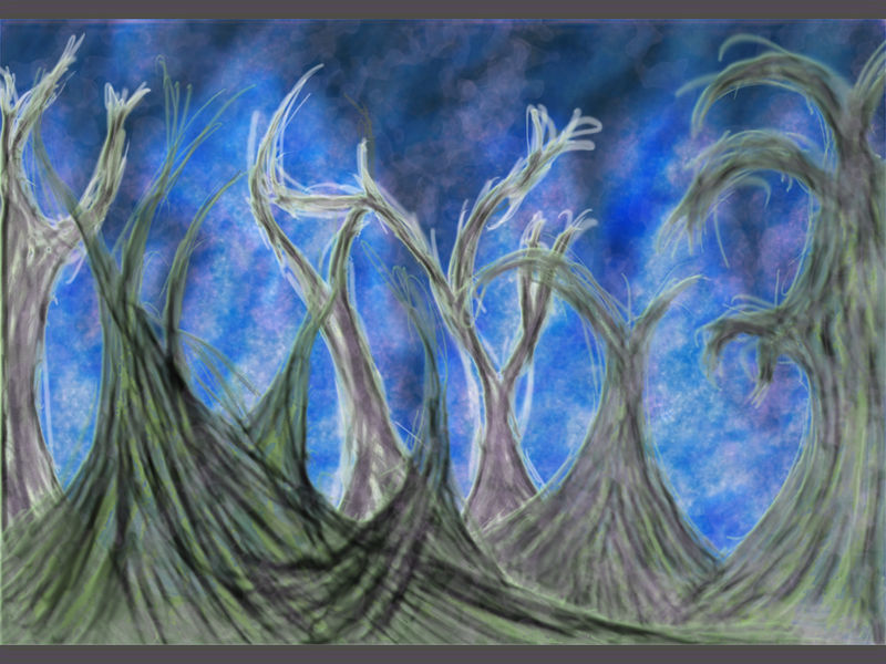 Swampy Webbing Trees