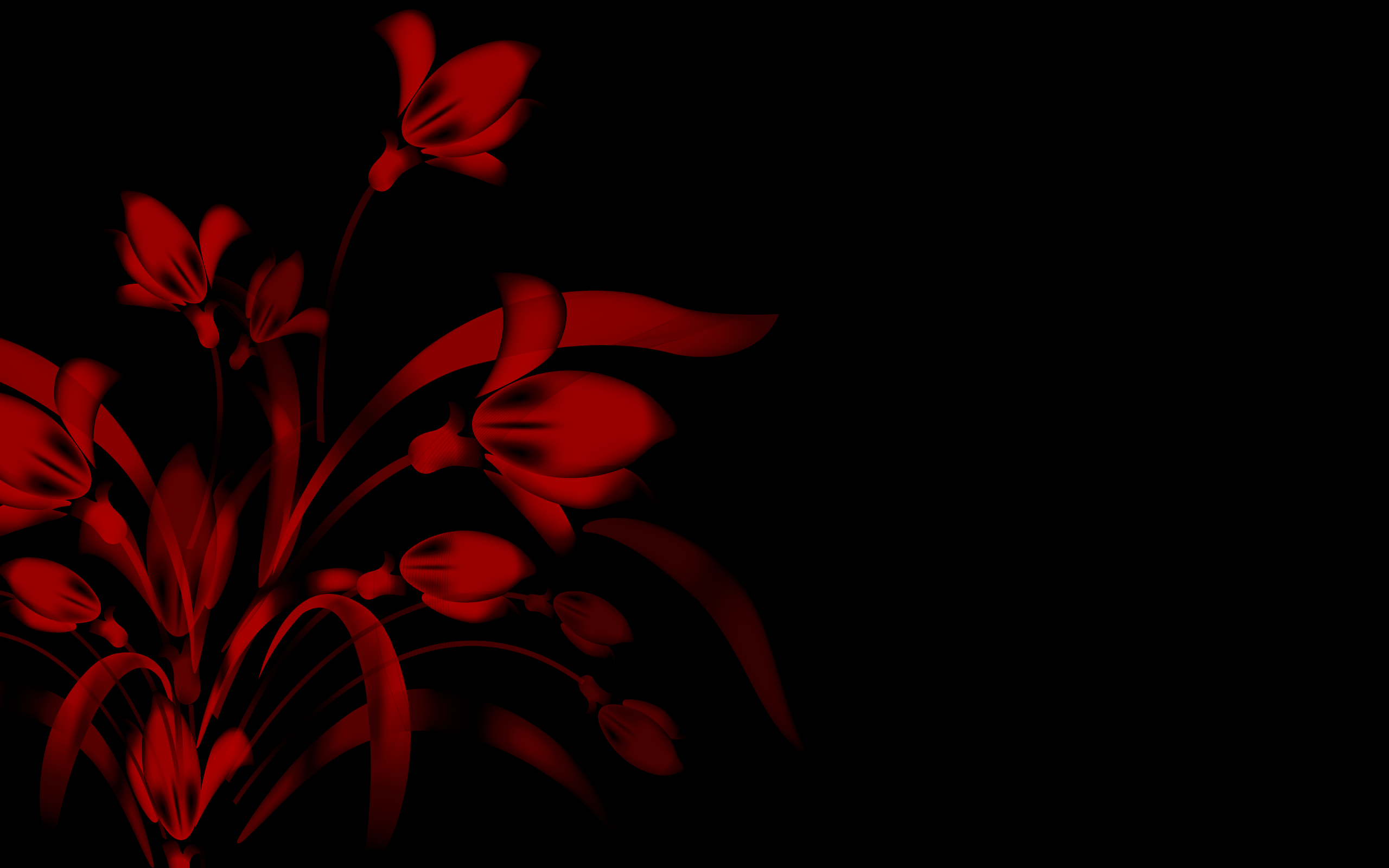 Bloody Flower Wallpaper