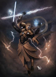 Indra: King of Gods by molee