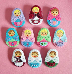 Matryoshka Russian Dolls