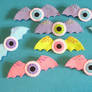 Bat Wings Eyeballs Pastel Goth Fairy Kei