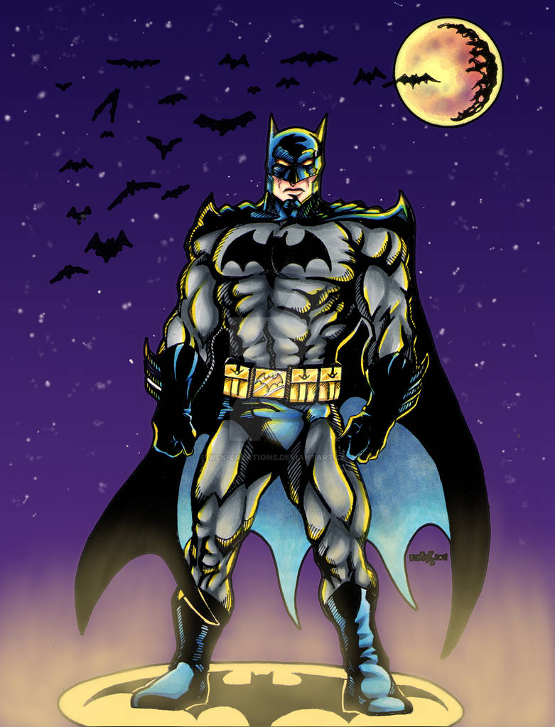 Batman in color by wlk-creations on DeviantArt