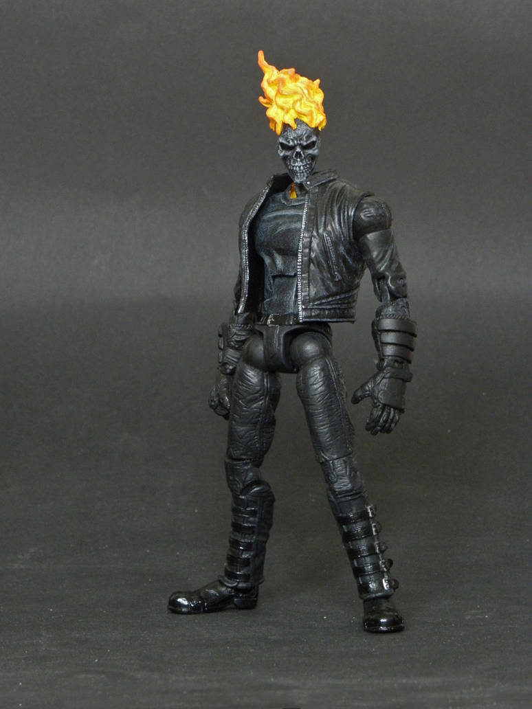 Ghost Rider Custom Dunks Marvel Legends Ghost Rider custom by LuXuSik on DeviantArt