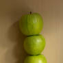 Stock Three Apples High