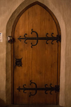 Stock Medieval Door
