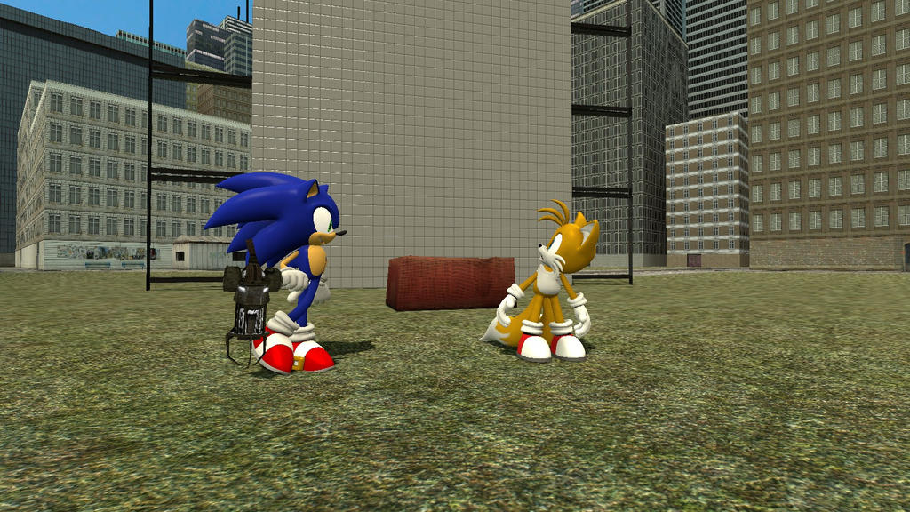 If Sonic had the Physics Gun