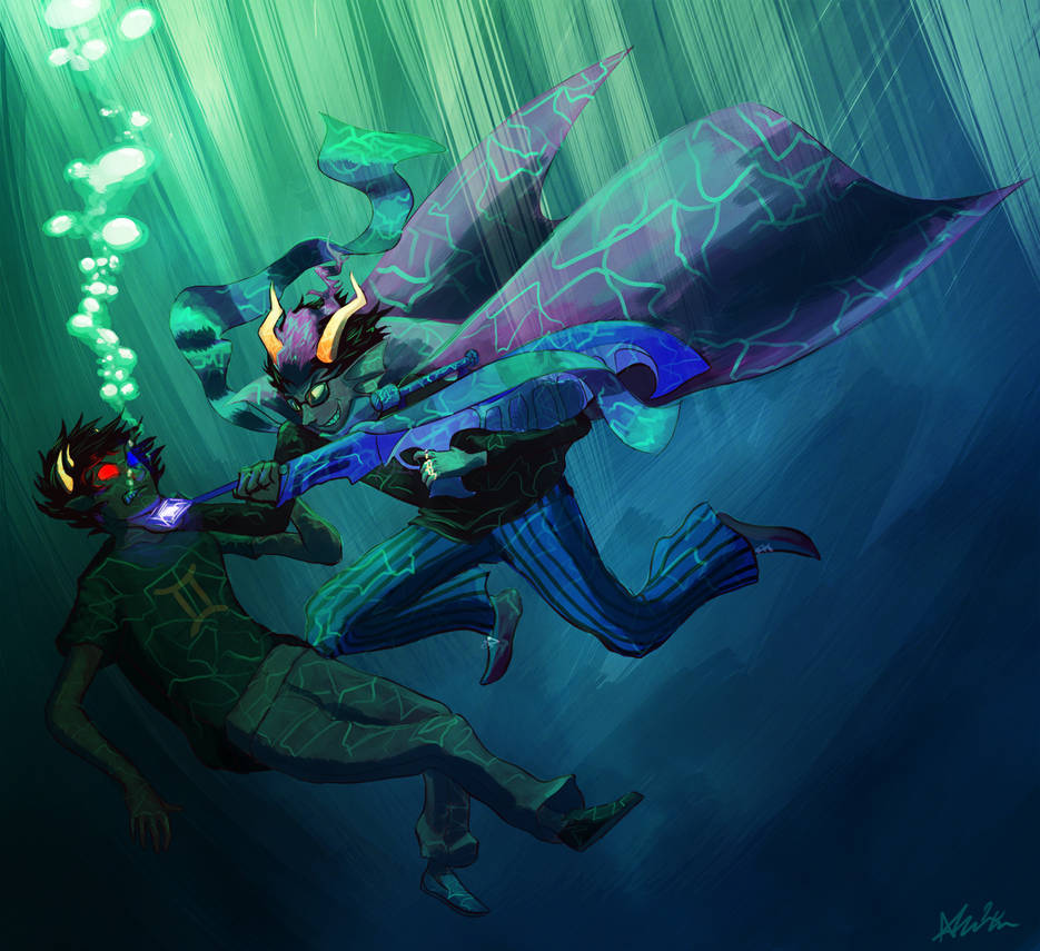 Sea Dwellers Don't Play Well With Land Dwellers by The-EverLasting-Ash ...