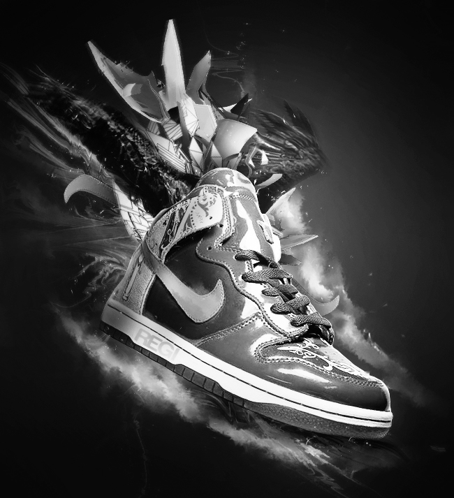 Nike Blast B+W