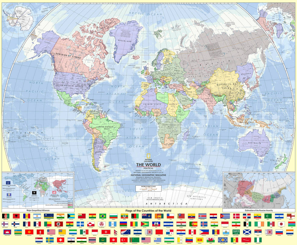 National Geographic Political World Map 1962 By PreussenArchiv On national-geographic-political-world-map-1962-by-preussenarchiv-on