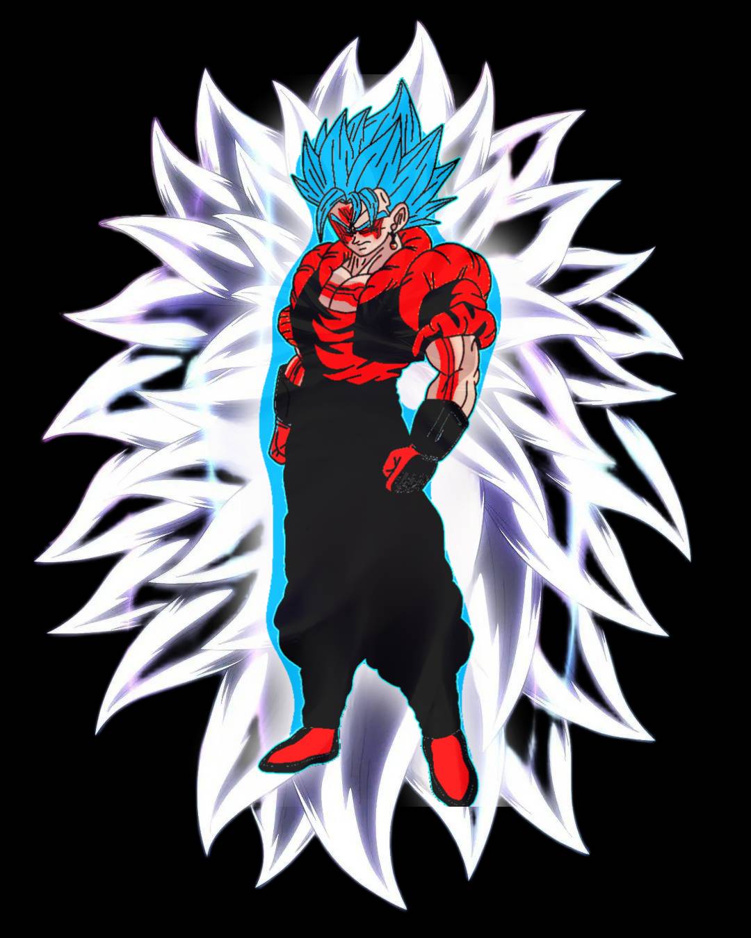 Goku Ssj Infinity Dark Rose by King7226 on DeviantArt