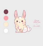 Bunny OC Ref: Pia by drawcuIa