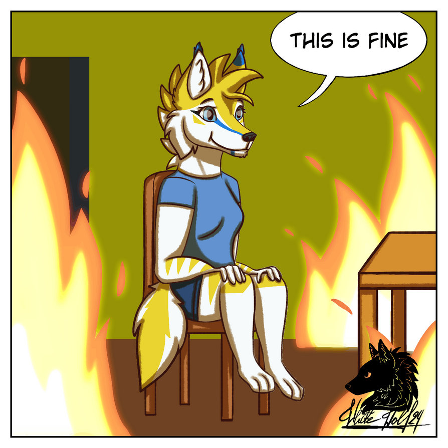 This Is Fine GIF By WhiteWolf2425 On DeviantArt this-is-fine-gif-by-whitewolf2425-on-deviantart