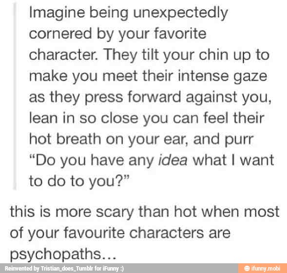 Tumblr - More scary than hot