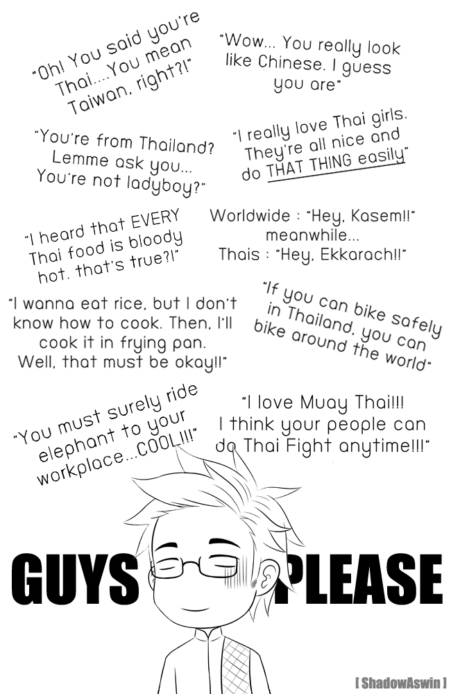 Hetalia APH : How To Make Thai Stunned