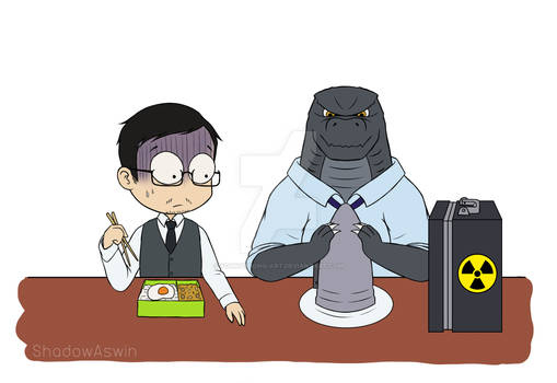 Godzilla : Lunch Time