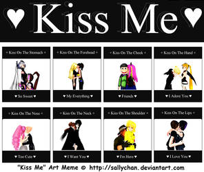 MMD - Kiss Me Meme by Sheila-Sama-15