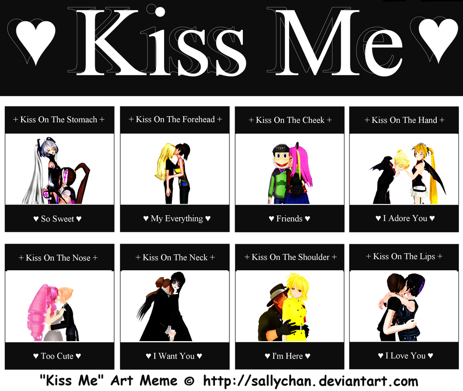 MMD - Kiss Me Meme