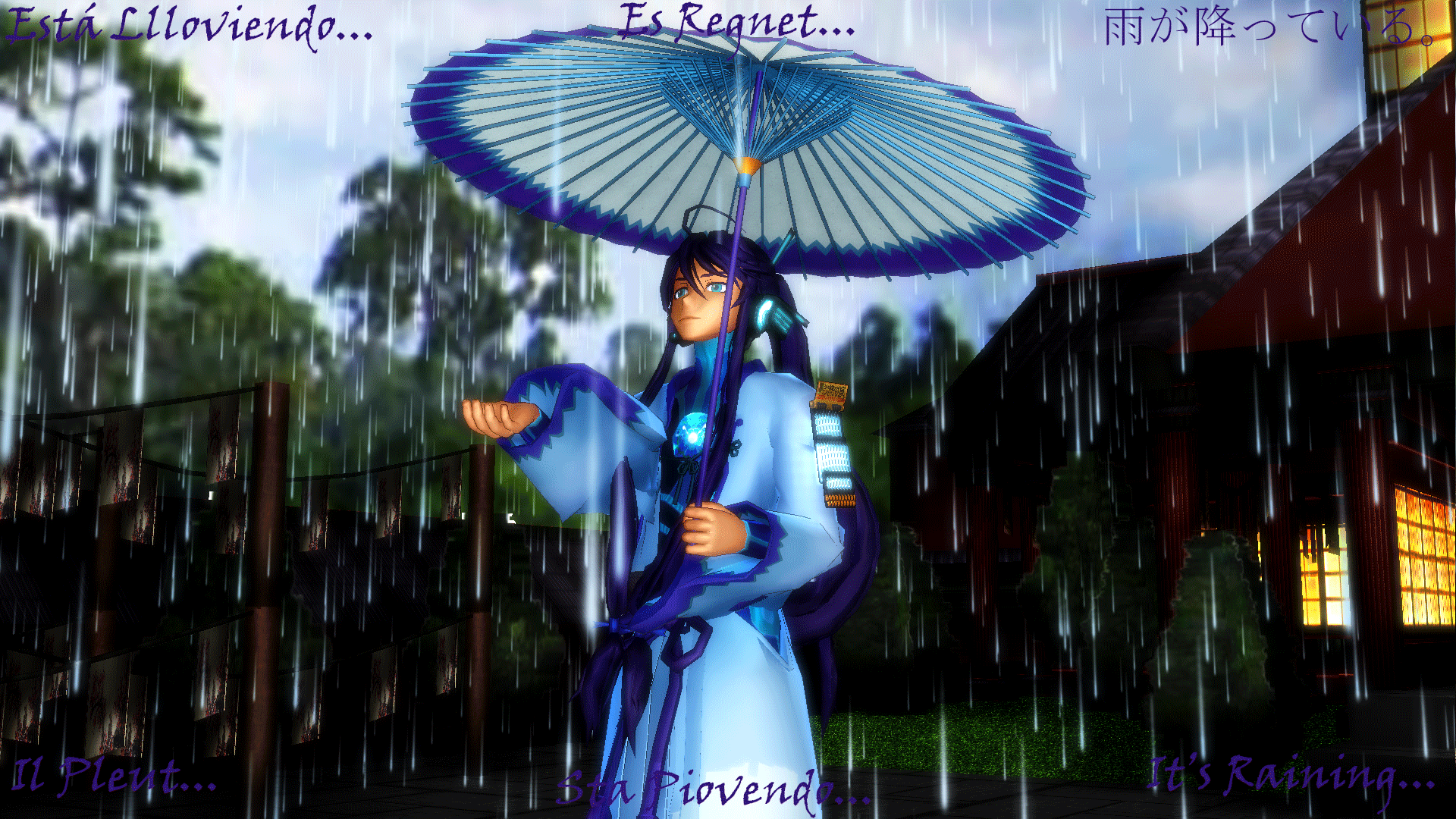 MMD x Gackpoid V3 - It's Raining...