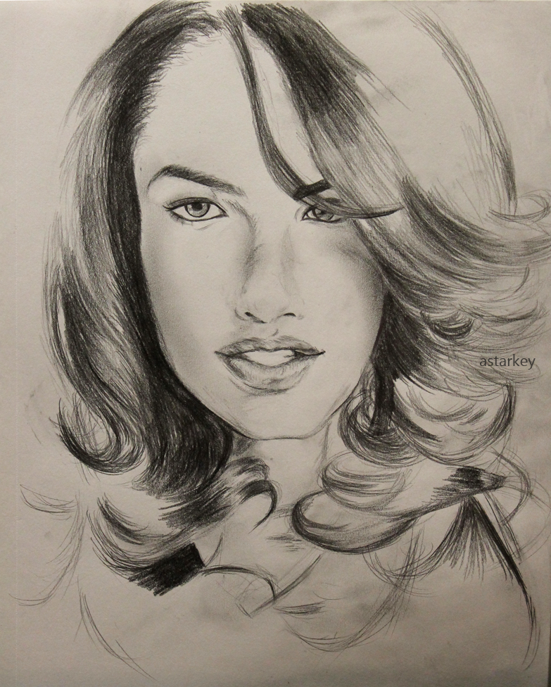 Unfinished Aaliyah Drawing by Astarkey5993 on DeviantArt