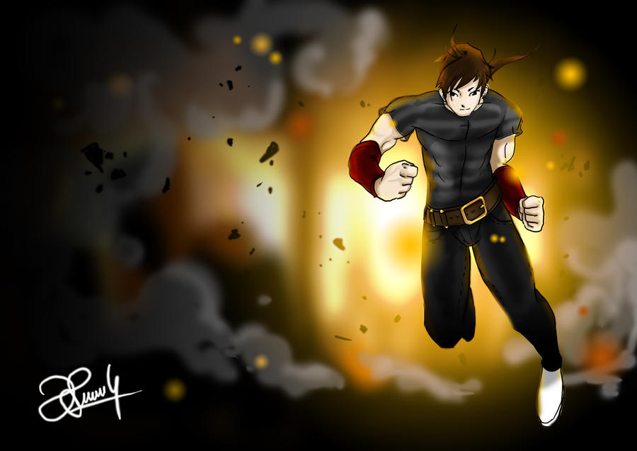 fire runner by dimaginers on DeviantArt