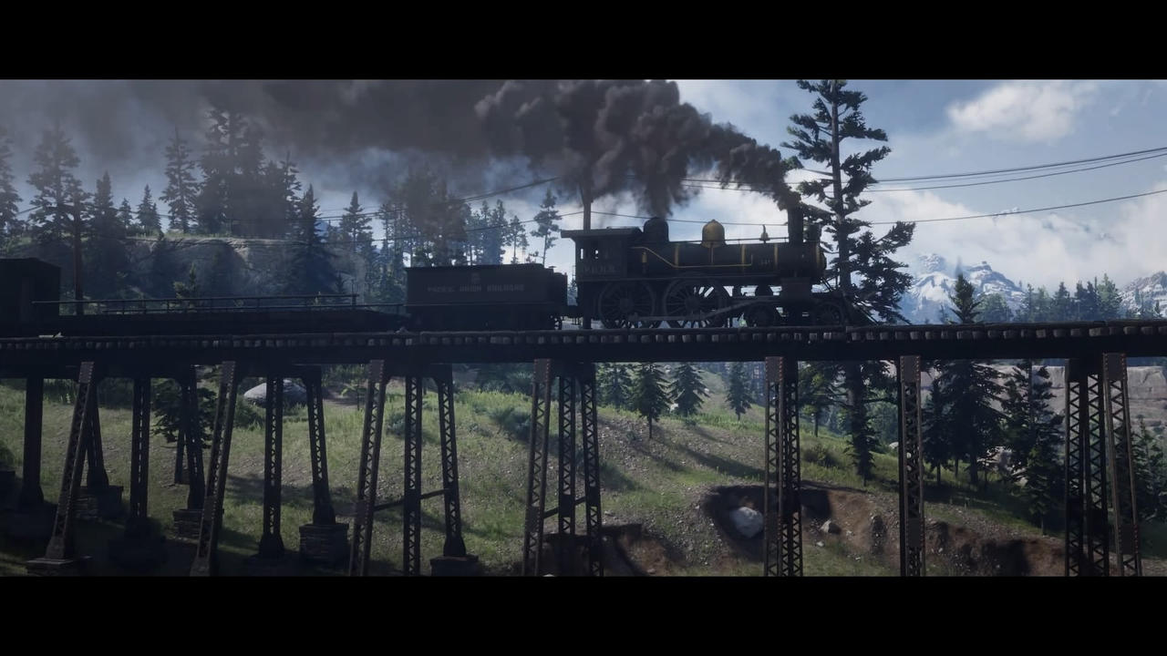 Red Dead Redemption 2 Train by luckyrainbowrose on DeviantArt