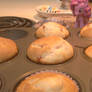 Me and Pinkie Pie baking 5