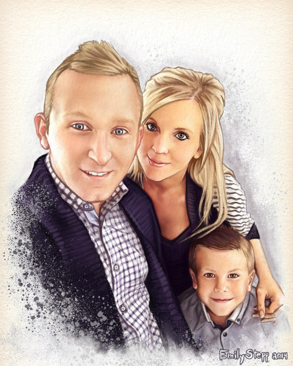 Family Deviantart Family Portrait Commission by EmilyStepp on DeviantArt