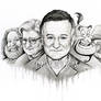 Robin Williams Tribute Portrait Version 5