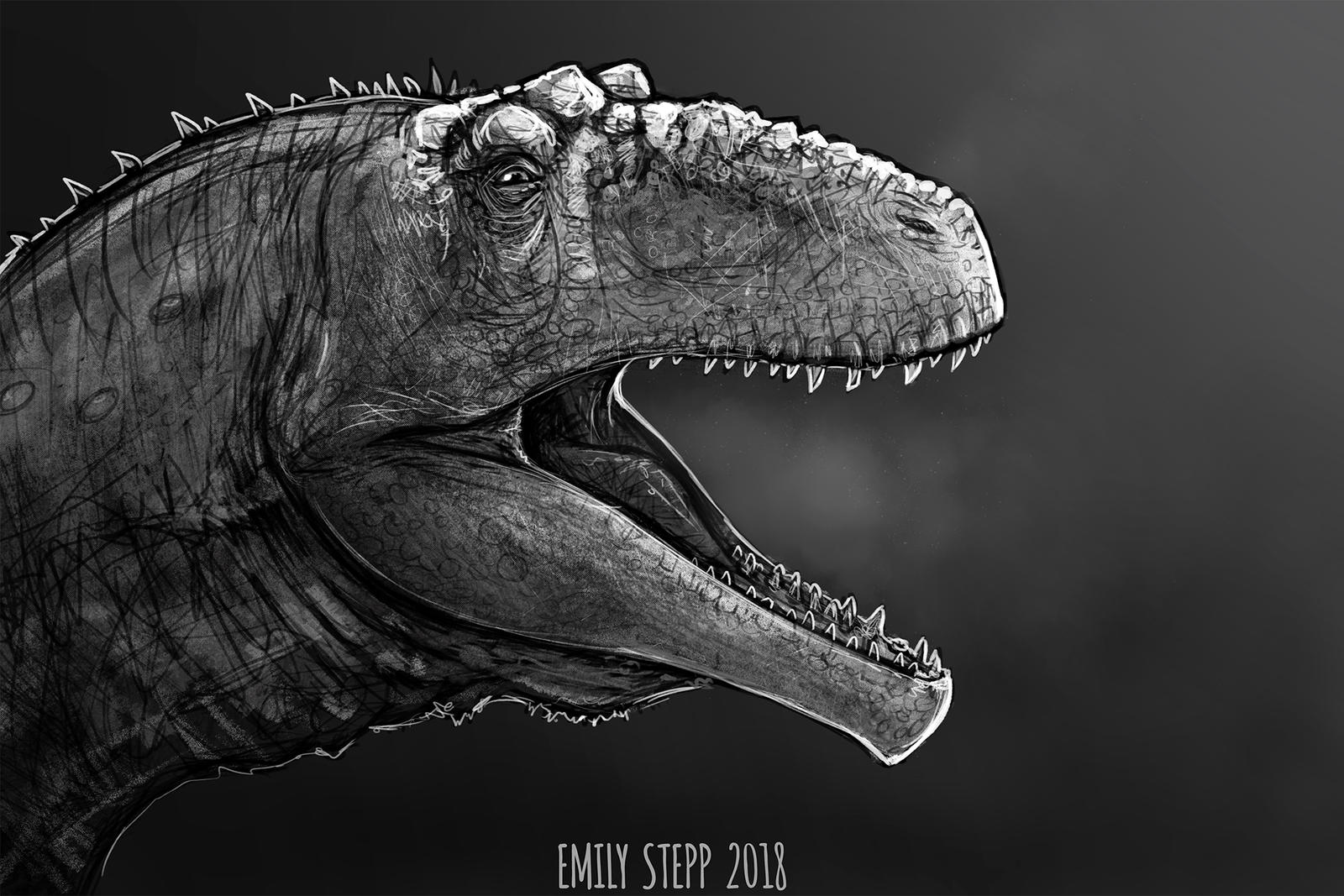 DrawDinovember Day 29 Giganotosaurus by EmilyStepp on DeviantArt