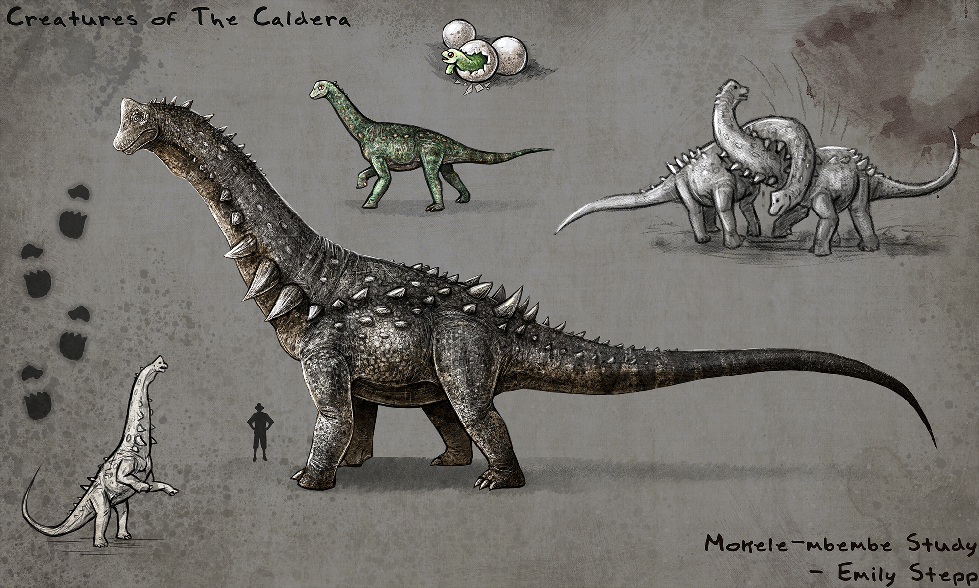 The Living Dinosaurs: Mokele Mbembe by Pterosaur-Freak on DeviantArt in  2023